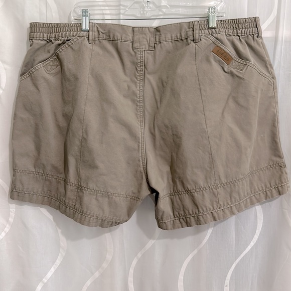 Cabela’s Outdoors, Tan, Elastic Waist Shorts, Size 46 - Picture 2 of 6